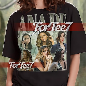 ANA DE ARMAS Bootleg Tshirt, Ana De Armas Vintage 90s, Ana De Armas Retro Tees Sweatshirt, Ana De Armas Hoodie #Saf