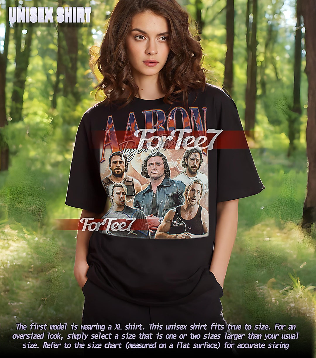 AARON TAYLOR-JOHNSON Shirt - Aaron Johnson Vintage, Aaron Johnson Retro ...