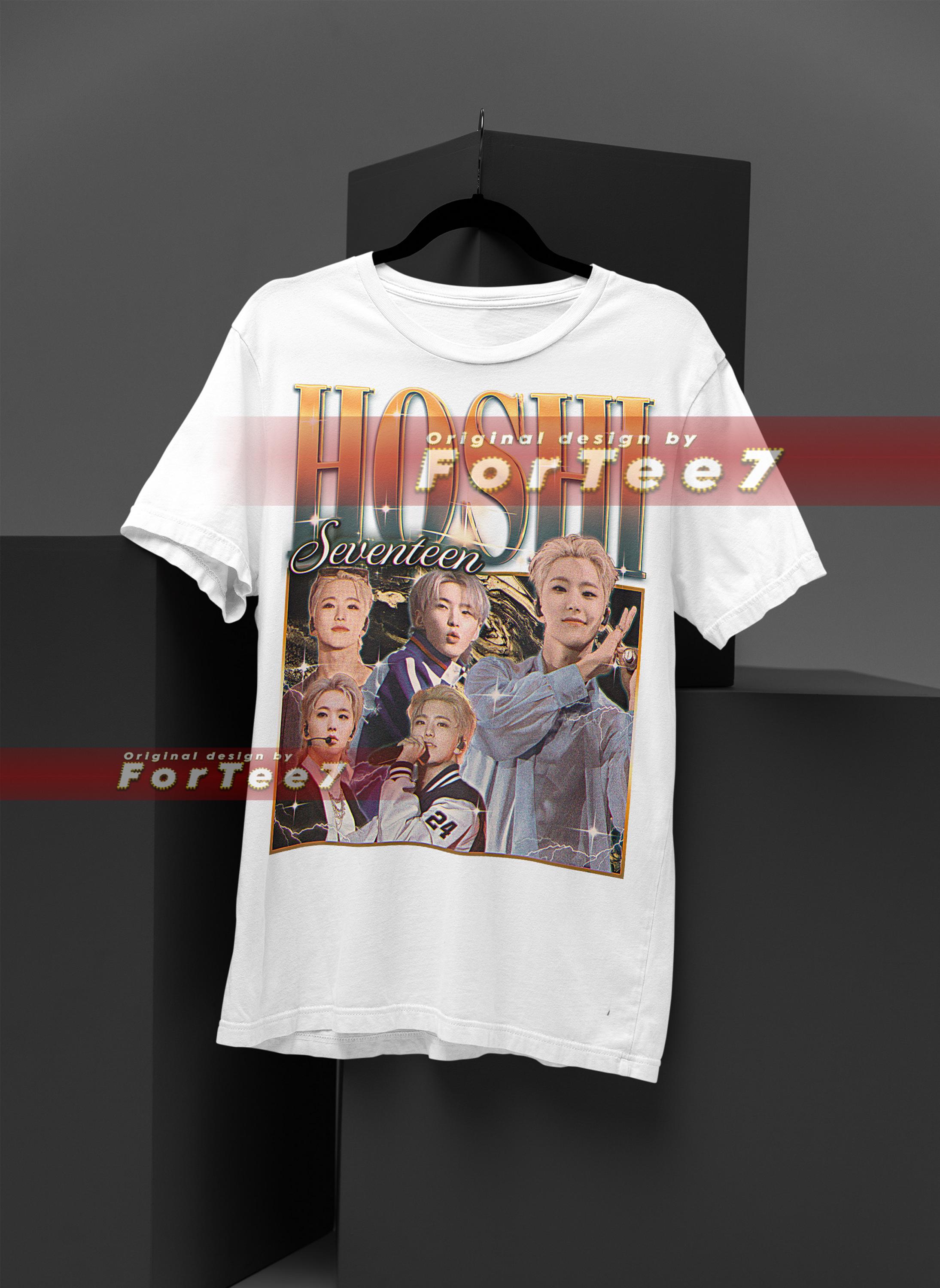 HOSHI (SEVENTEEN) Shirt, Hoshi Vintage Shirt, Hoshi Retro 90s