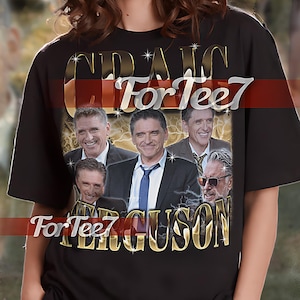 CRAIG FERGUSON Vintage Shirt, Craig Ferguson Homage Tshirt, Craig Ferguson Fan Tees, Craig Ferguson Retro 90s, Craig Ferguson Merch #tpc