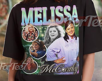 MELISSA MCCARTHY Vintage Shirt, Melissa Mccarthy Homage Tshirt, Melissa Mccarthy Fan, Melissa Mccarthy Retro 90s, Melissa Mccarthy #saf