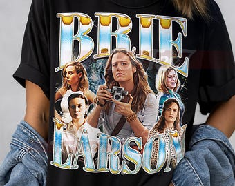 BRIE LARSON Shirt, Brie Larson Tshirt, Brie Larson Vintage Tees, Brie Larson Retro 90s Sweater, Brie Larson Merch #saf