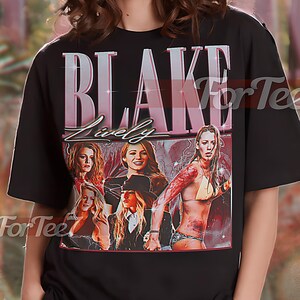BLAKE LIVELY Vintage Shirt, Blake Lively Homage Tshirt, Blake Lively Fan, Blake Lively Retro 90s Sweater, Blake Lively Merch #saf