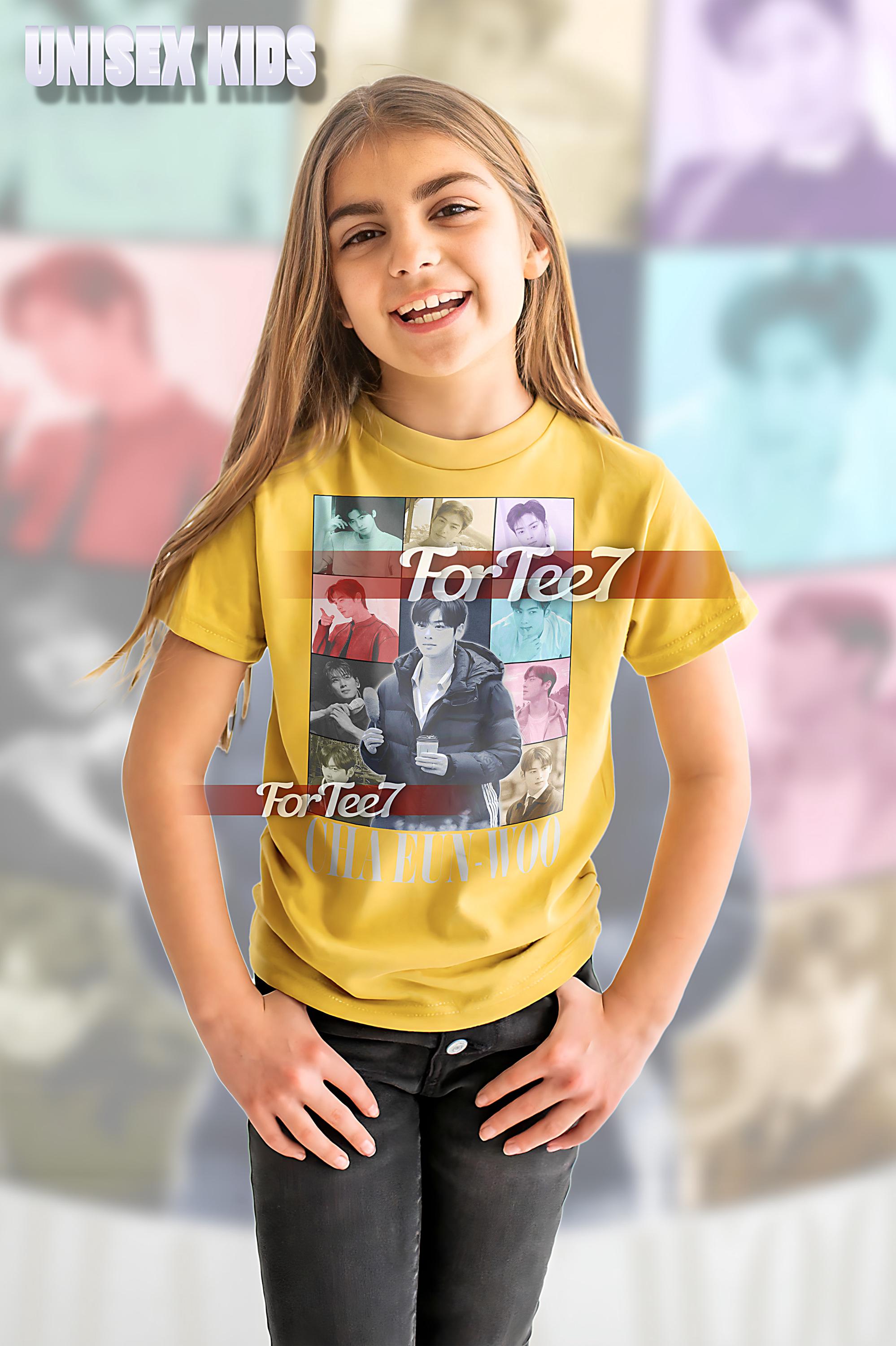 CHA EUN-WOO Vintage Shirt, Cha Eun-woo Homage Tshirt, Cha Eun-woo