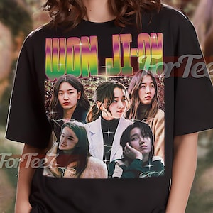Camiseta vintage de Won Ji-An, camiseta homenaje a Won Ji-An, fan de Won Ji-An, suéter retro de los 90 de Won Ji-An, merchandising de Won Ji-An #saf