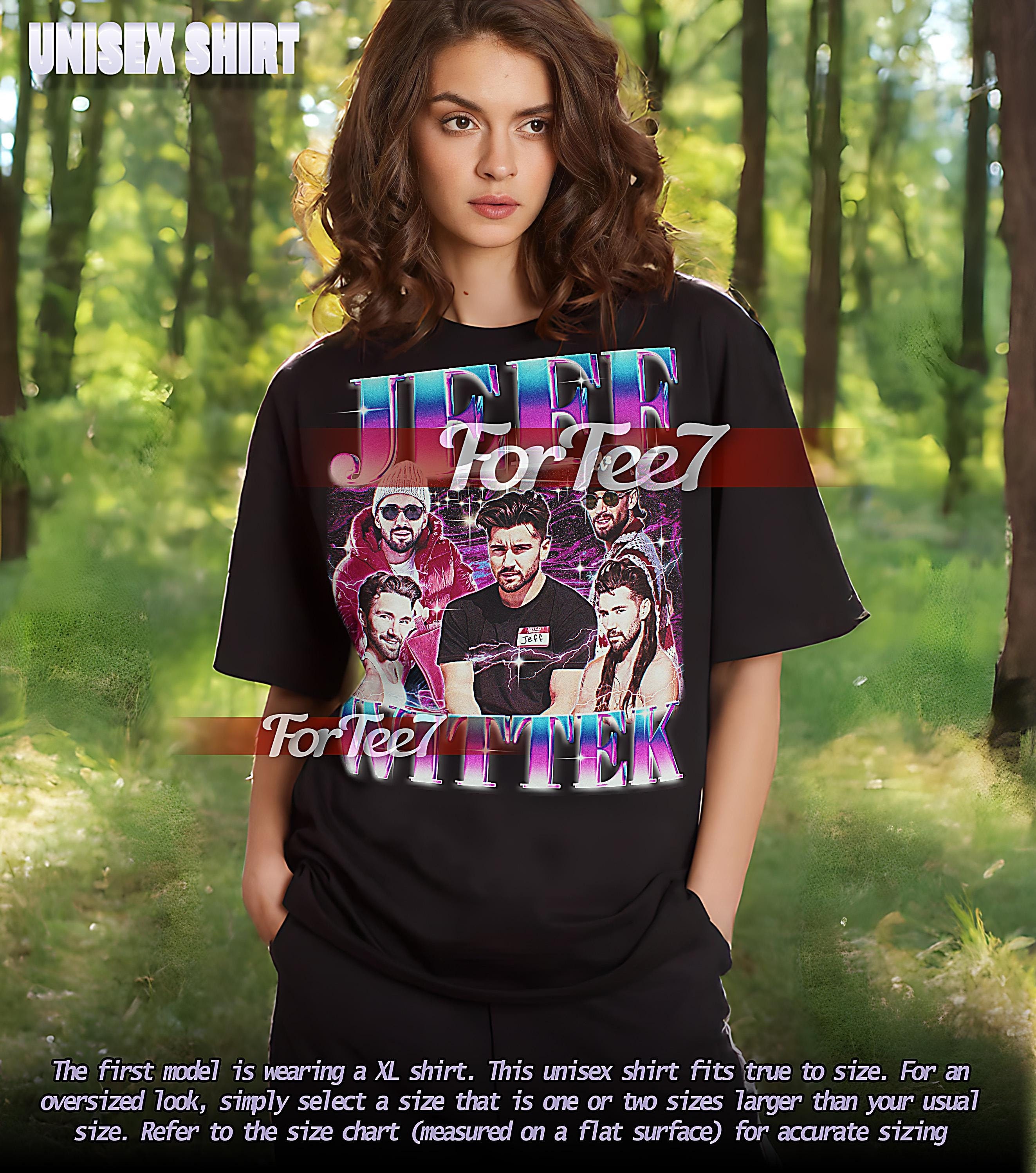 JEFF WITTEK Shirt Jeff Wittek Vintage, Jeff Wittek Retro, Jeff