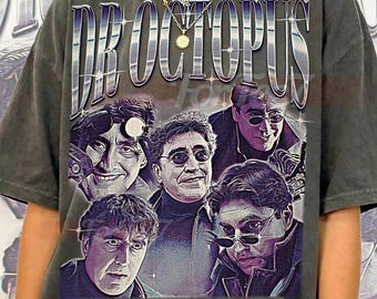 Camiseta del Dr. Octopus - Camiseta vintage del Dr. Octopus, Camiseta retro del Dr. Octopus de los 90, Camiseta pirata del Dr. Octopus, Suéter del Dr. Octopus #Saf