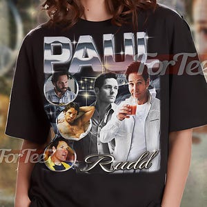 Vintage shirt PAUL RUDD, shirt Paul Rudd Hommage, fan Paul Rudd, Paul Rudd retro jaren 90 trui, Paul Rudd Merch #saf