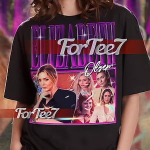 ELIZABETH OLSEN Vintage Shirt, Elizabeth Olsen Homage Tshirt, Elizabeth Olsen Fan Tees, Elizabeth Olsen Retro 90s Sweater #saf