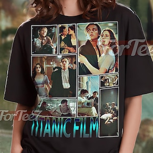 TITANIC Vintage Shirt, Titanic Homage Tshirt, Titanic Fan Tees, Titanic Retro 90s Sweater, Titanic Merch Gift #saf