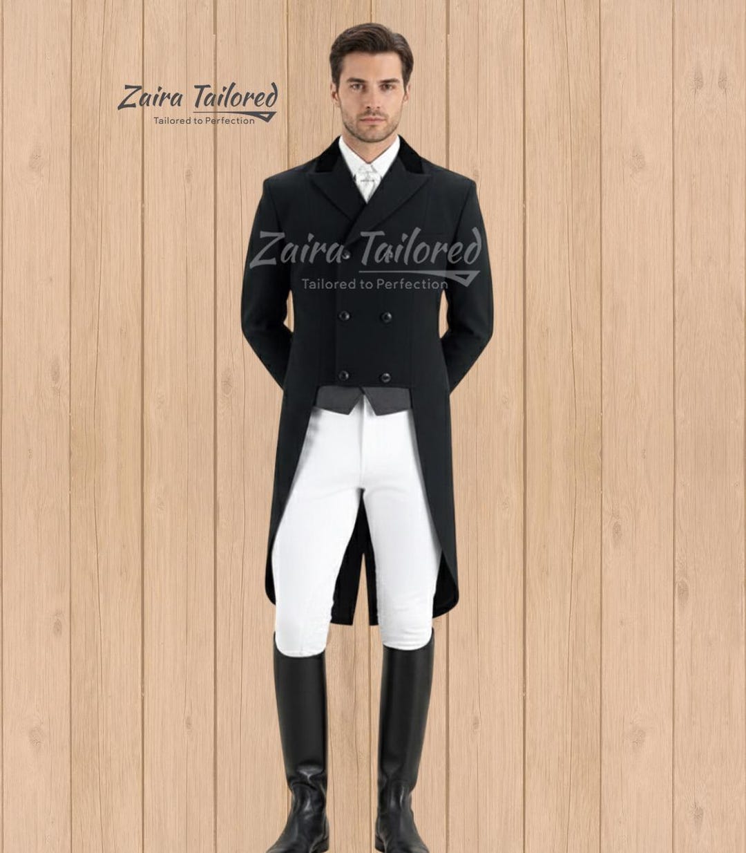 Wool Regency Tailcoat – 1810 to 1830 Men’s British Dressage Jacket ...