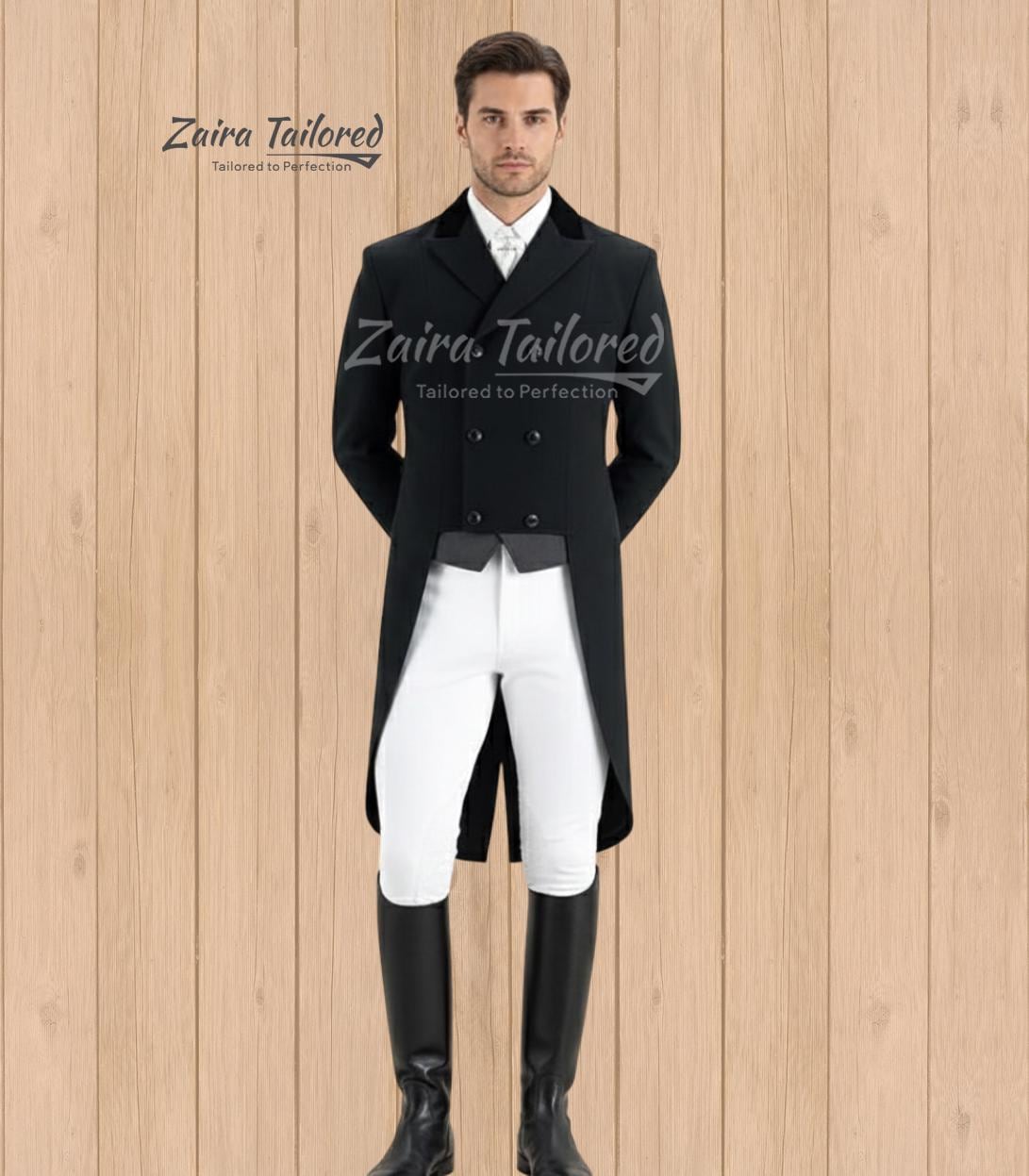 Wool Regency Tailcoat – 1810 to 1830 Men's British Dressage Jacket