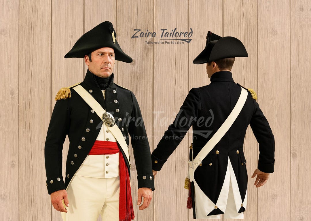 ナポレオン時代の軍人制服 - 18世紀フランス革命の衣装 - Etsy 日本