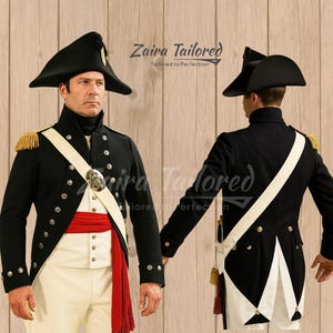 ナポレオン軍将校の制服：フランス軍再現衣装 - Etsy 日本