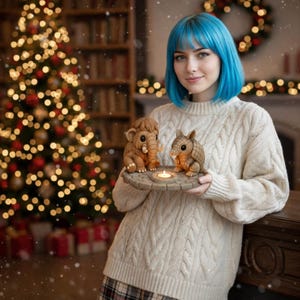 Cute Animal Tealight Candle Holder, Kawaii Mammoth and Armadillo Decor, Tiny Dinosaur Chick Fire Pit Votive, Unique Nursery Night Light Gift