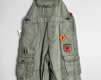 OshKosh Green Camping Overalls