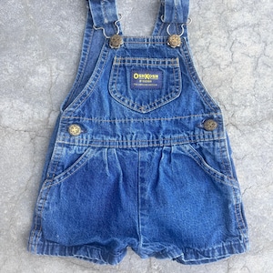 Blue Denim Oshkosh Vintage Shortalls