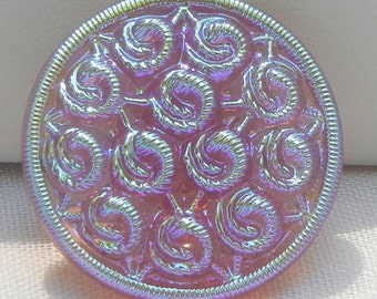 Bouquet Czech Glass Button