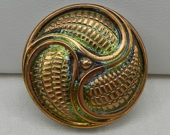 3 Pods Czech Glass Buttons