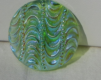 Ripples Czech Glass Buttons