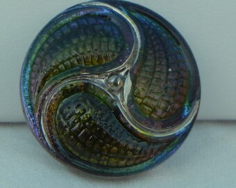 3 Pods Czech Glass Buttons