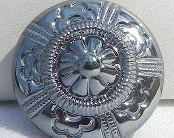 Turban Czech Glass Button