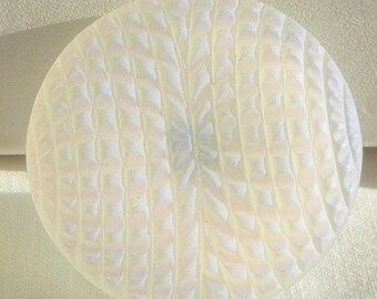 Convergence Czech Glass Button