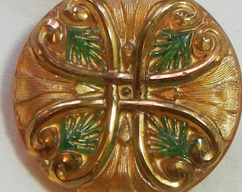 Classical Design Czech Glass Button