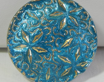 Celebration Czech Glass Button