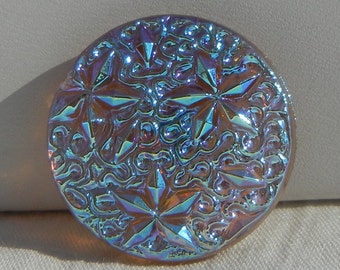 Celebration Czech Glass Button