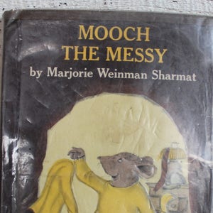MOOCH THE MESSY, first edition rare children storybook, Rat story image 1