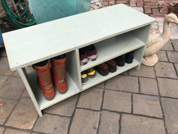 Shoe Storage Shoe Cubby Bench Shoes Storage Cubbies Etsy