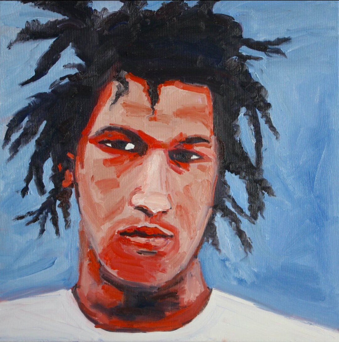 Original Oil Painting POP ART PORTRAIT Fredo 27 Club 24x24 Etsy