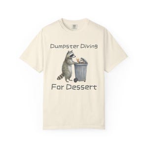 Dumpster Diving Tee, Trash Panda Shirt, Possum and Raccoon Tee, Funny Shirt Gift Idea, Opossum and Raccoon T-Shirt Meme
