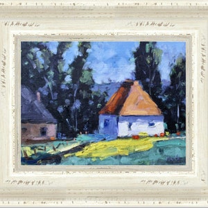 HARMONY CALIFORNIA, contemporary impressionist, plein air original oil painting image 5