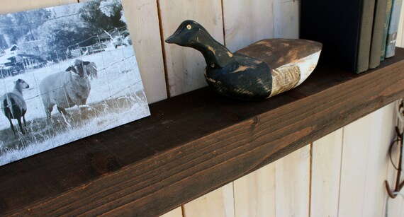 Wooden Floating Mantel Wall Shelf Fireplace Mantel Wood Etsy