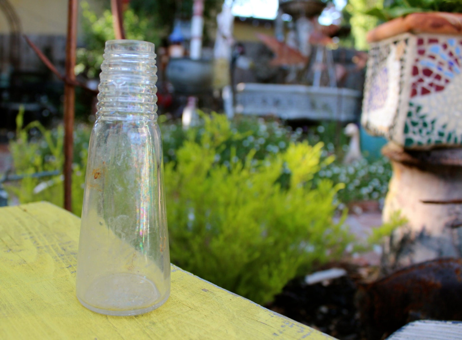 Antique Bottles Vintage Bottle Tourande Kitchen  Bouquet  Etsy