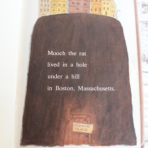 MOOCH THE MESSY, first edition rare children storybook, Rat story image 5