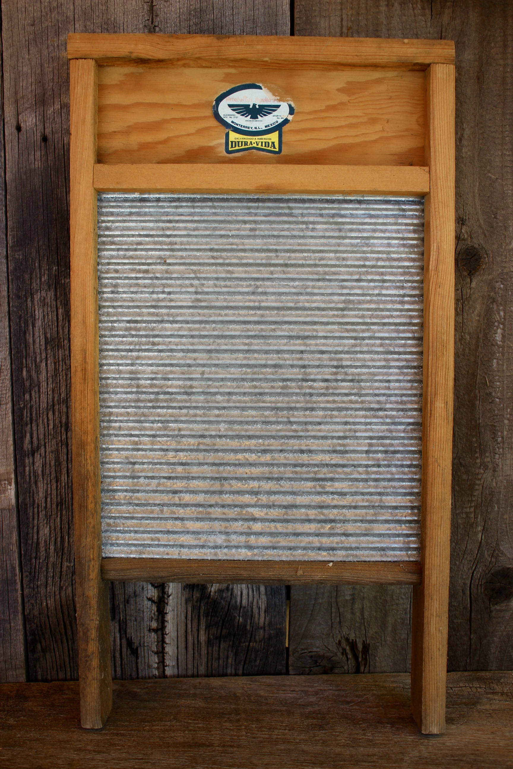 Vintage Metal and Wood Washboard Antique Wash Board Laundry Etsy