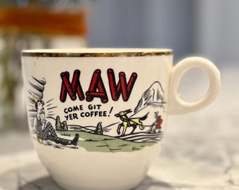 Vintage ‘Maw’ Coffee Mug