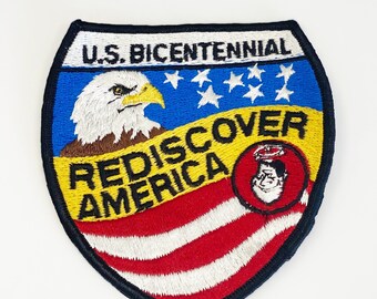 Vintage U.S. Bicentennial 'Rediscover America' Good Sam Patch (1976)