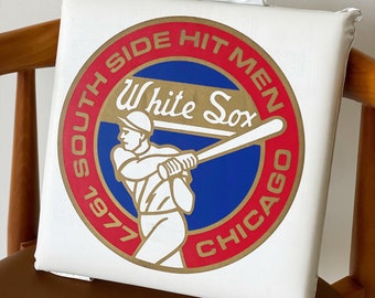 Vintage 1977 Chicago White Sox / Miller Lite Stadium Seat Cushion