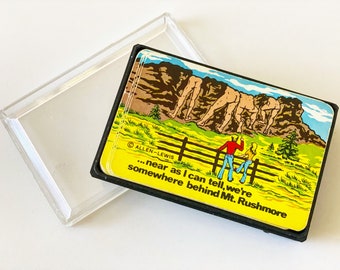 Vintage Mt. Rushmore Playing Cards