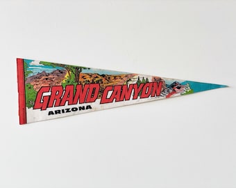 Vintage Grand Canyon, Arizona Souvenir Felt Pennant