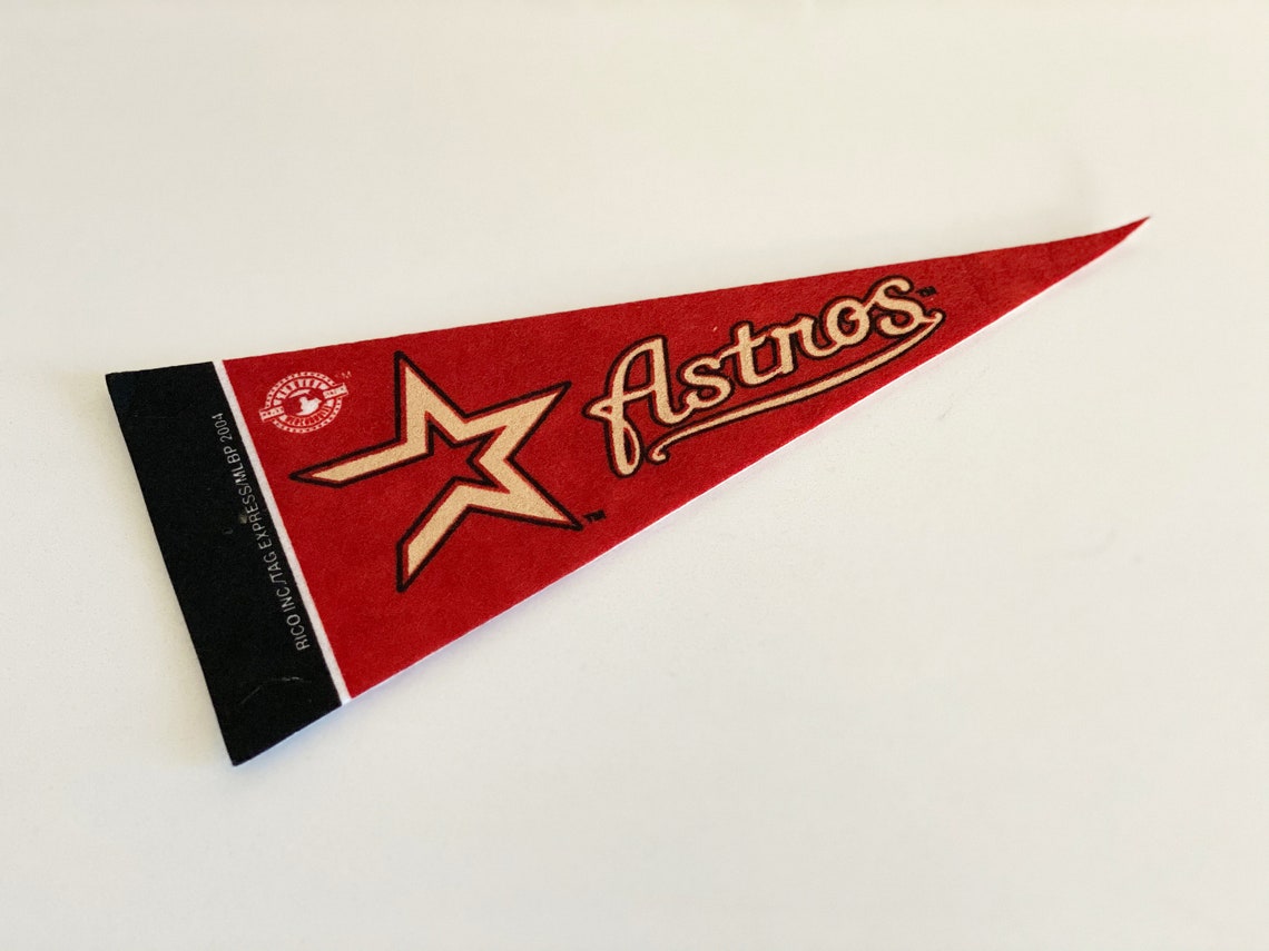 Vintage Houston Astros MLB Pennant | Etsy