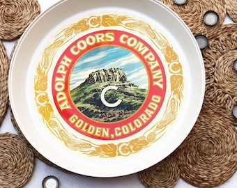 Vintage Coors Drinks Tray