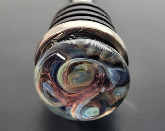 Handmade Glass Bottle Stopper