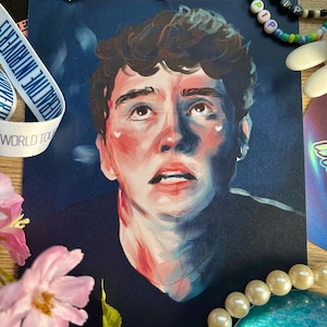 dan howell phanart print a5 - cute dan howell we’re all doomed digital fanart artprint