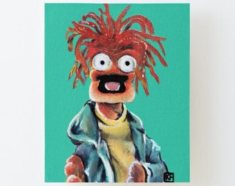 Choose your Own Muppets Custom Pop Art Painting  Acrylic Painting Commission Original Artwork