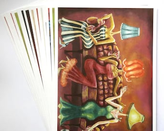 Oryginalny wydruk giclee: „Wieczór panieński”